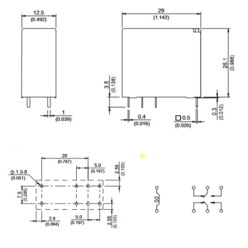 RELAY DC 24V 6121